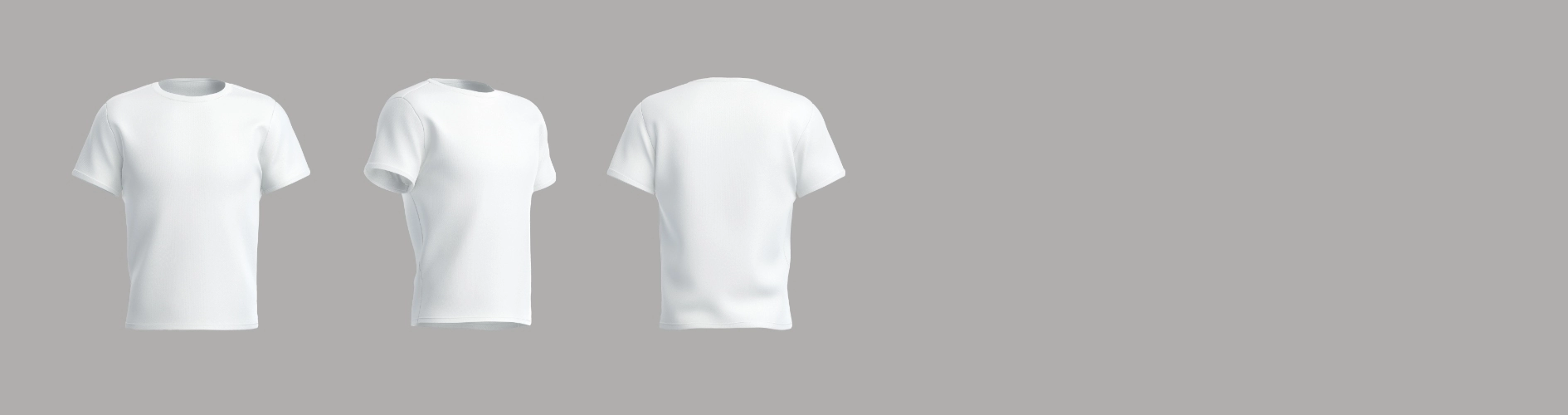biały t-shirt